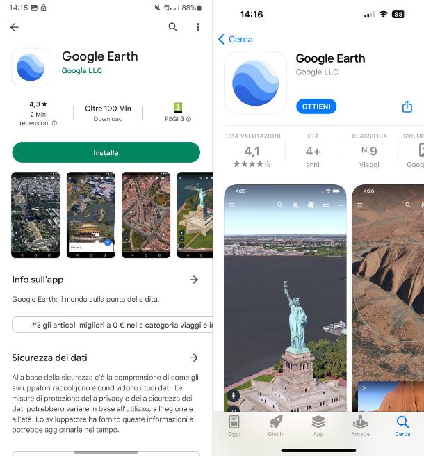 Come aggiornare Google Earth
