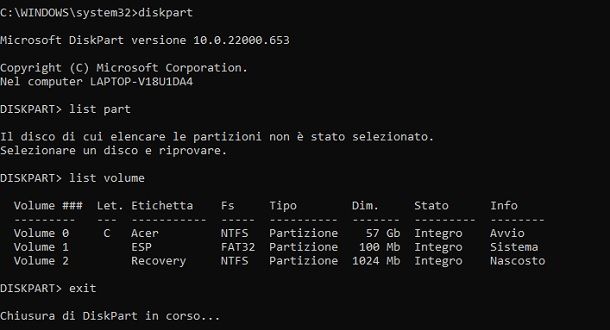 Usare il prompt dei comandi per ripristinare l'avvio di Windows