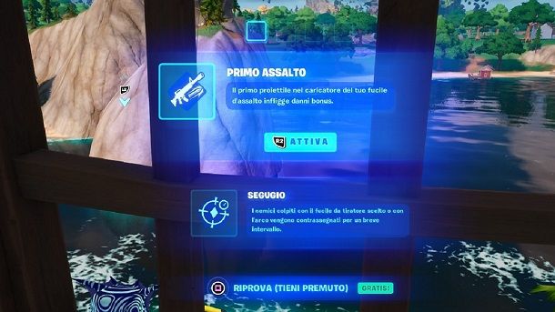 Schermata Ottimizzatori della Realtà Fortnite Controller PlayStation 4