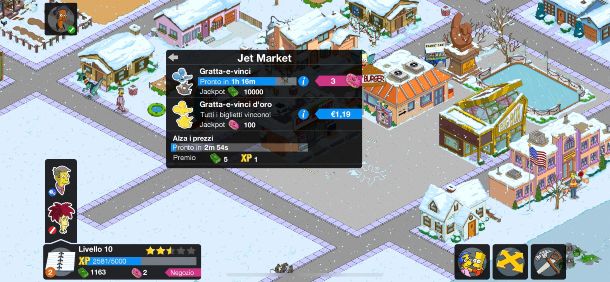 Simpsons: Springfield — Jet Market