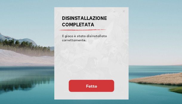 disinstallazione VALORANT