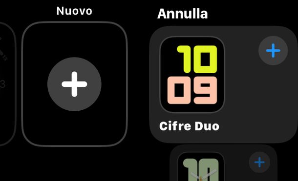 Cambiare quadrante Apple Watch