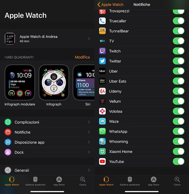 WhatsApp Apple Watch