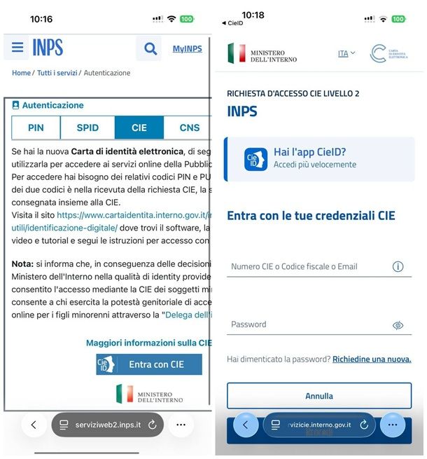 Come usare la CIE al posto dello SPID