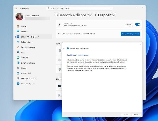 Come trasferire foto dal cellulare al PC tramite Bluetooth