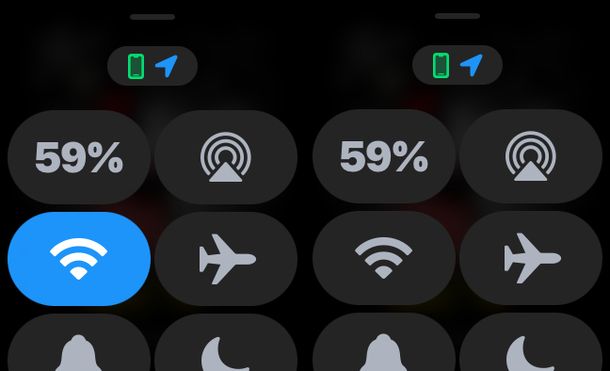 Disabilitare Wi-Fi Apple Watch
