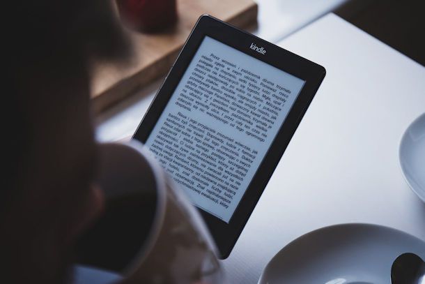 Come annullare un ordine su Amazon Kindle