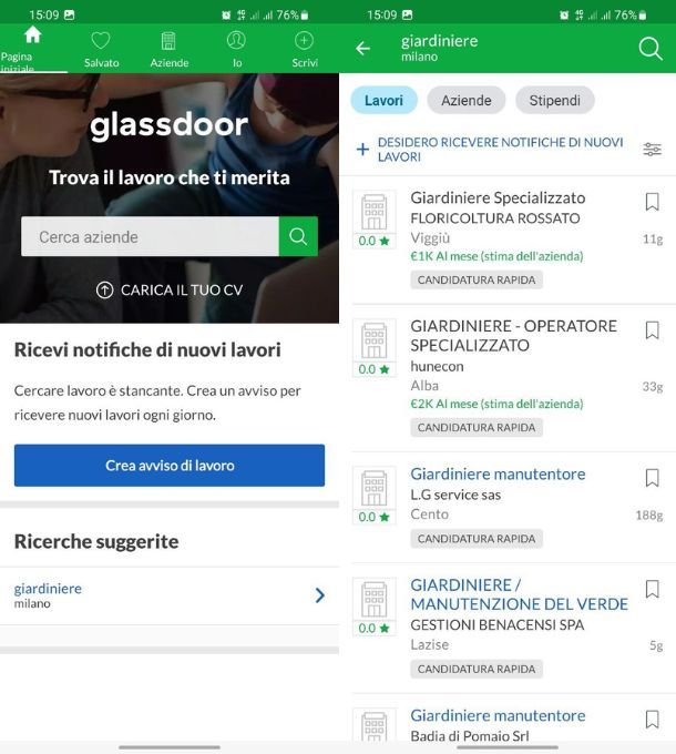 glassdoor app