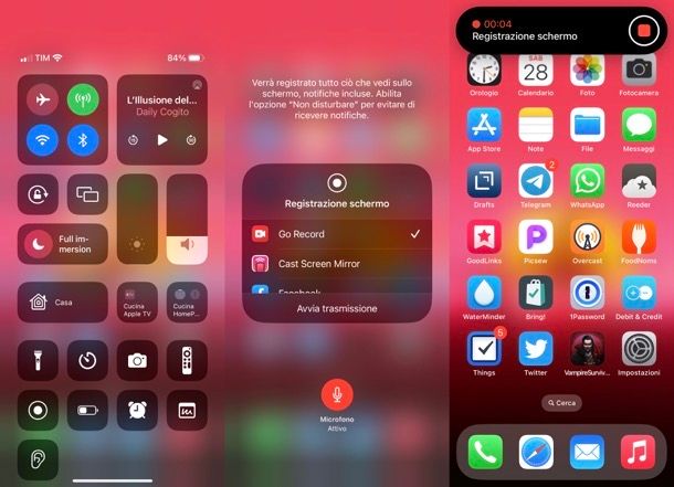 app per registrare lo schermo dell'iPhone