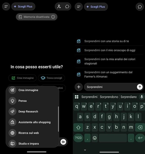 Altri utilizzi di ChatGPT funzioni extra