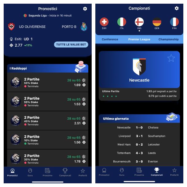 Tipstar app pronostici