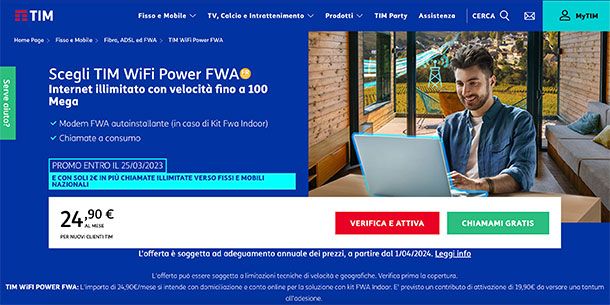 TIM Super Wi-Fi: ufficiali nuove offerte con verifica tecnica Wi-Fi e TV  con Mondo Intrattenimento - , News, Telefonia