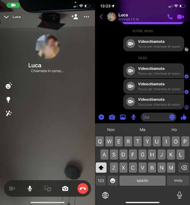 messenger videocall