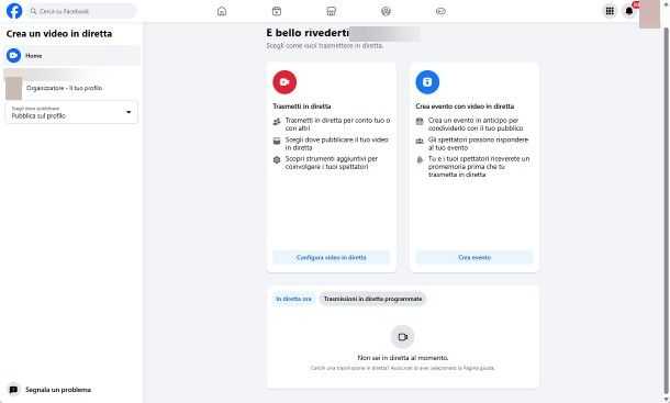 Come entrare in una diretta Facebook