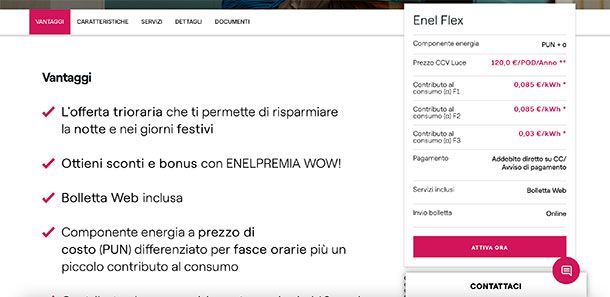 Migliori offerte Enel luce