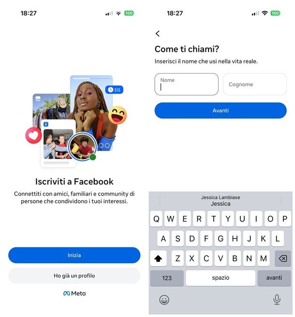 Come entrare in Facebook