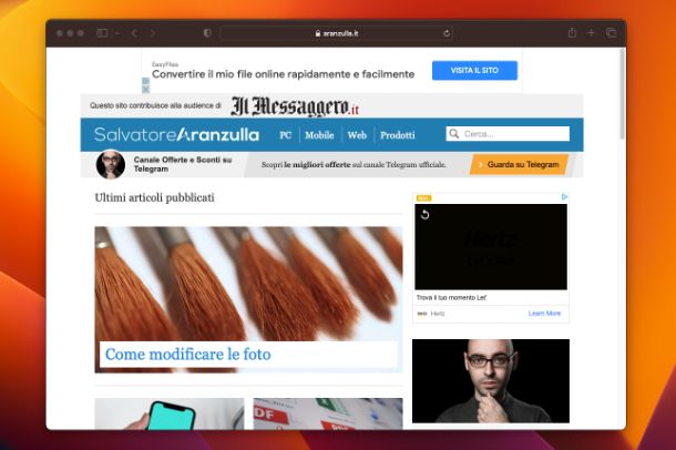 Altri browser Web