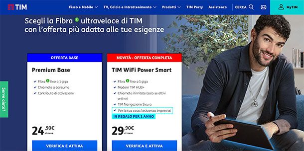 Offerte Telecom Fibra