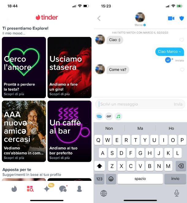 App — Tinder, screenshoot