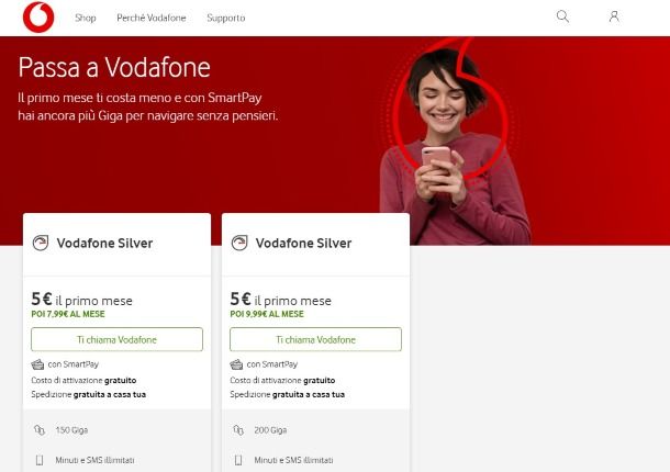 Vodafone Silver