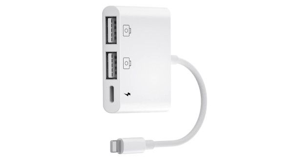Adattatore Lightining- USB alimentato per collegare SQ11 all'iPhone