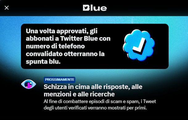 Cos'è Twitter Blue e come funziona