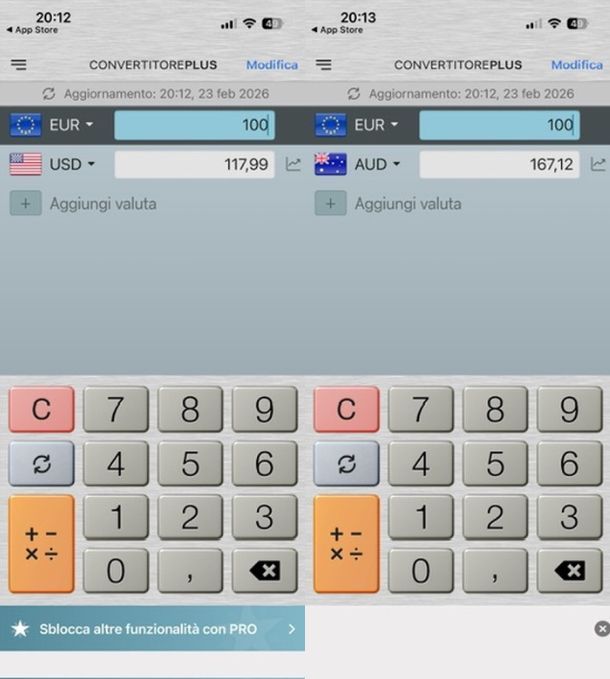 Convertitore di Valuta Plus