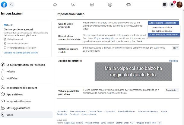 caricare video HD da PC su FB