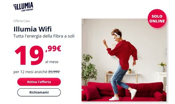 Illumia WiFi Offerte Casa