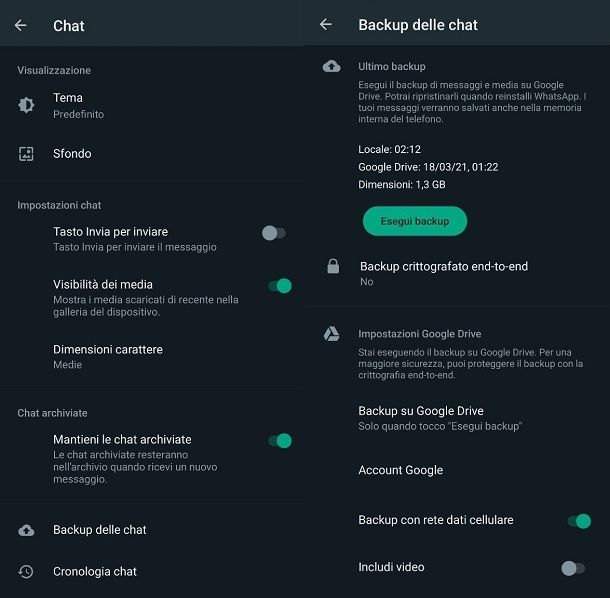 Come recuperare un messaggio aperto su WhatsApp Android
