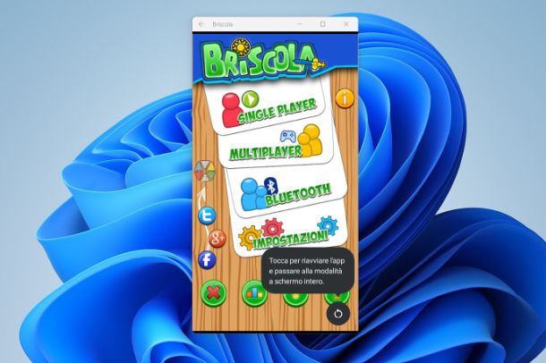 Briscola online PC