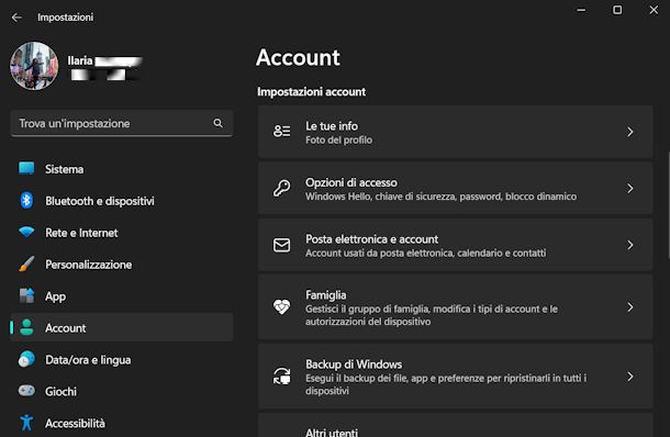 Come disattivare account Gmail da Windows