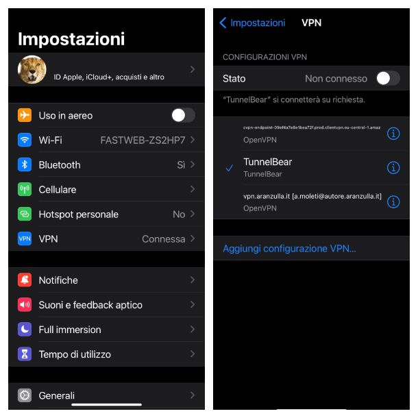 VPN IOS 16