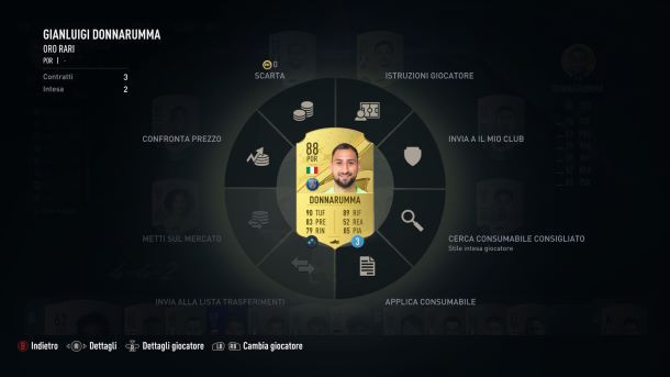 Come iniziare FIFA carta giocatore