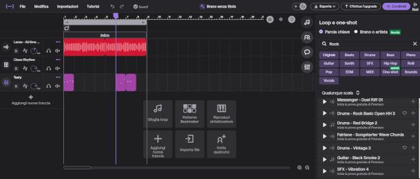 interfaccia Soundtrap