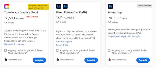 Come scaricare Photoshop gratis su PC