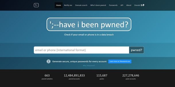 haveibeenpwned