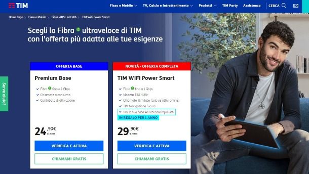 TIM Offerte Internet illimitato casa