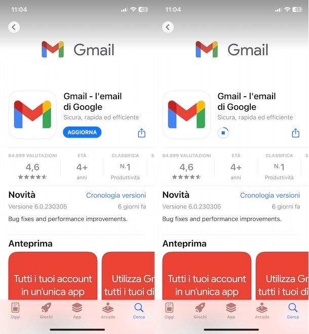 Gmail iPhone