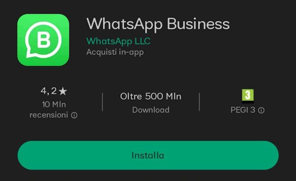 Come attivare WhatsApp Business