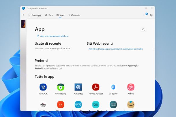 Programma per cellulare su PC