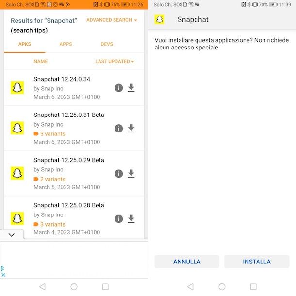 Snapchat APK