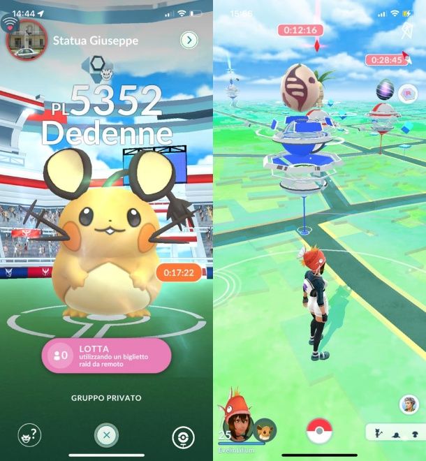Raid pokèmon go