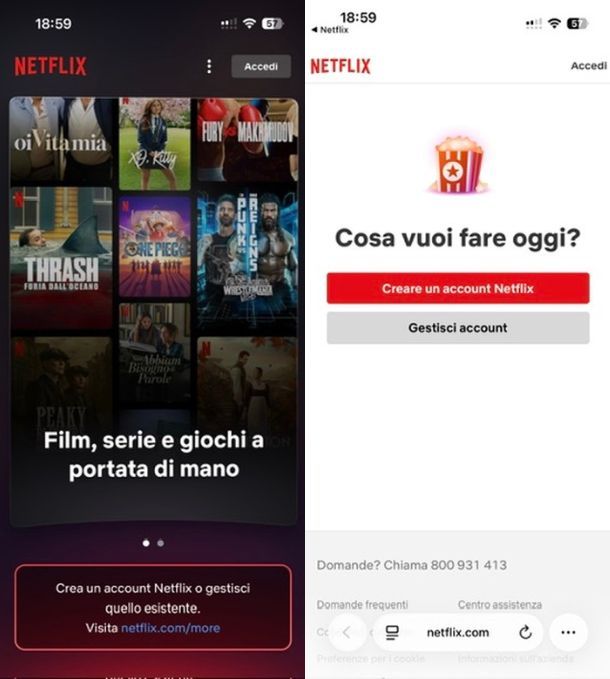 Netflix per iOS