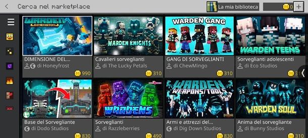 Portale Warden Bedrock