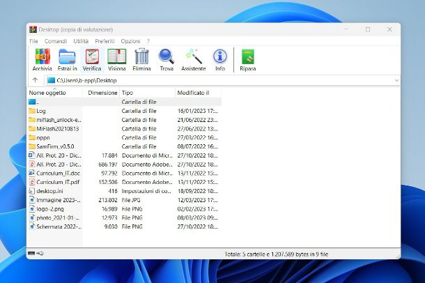 Altri programmi per archiviare file su PC