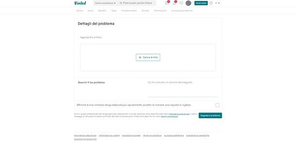 Come cambiare nome utente su Vinted
