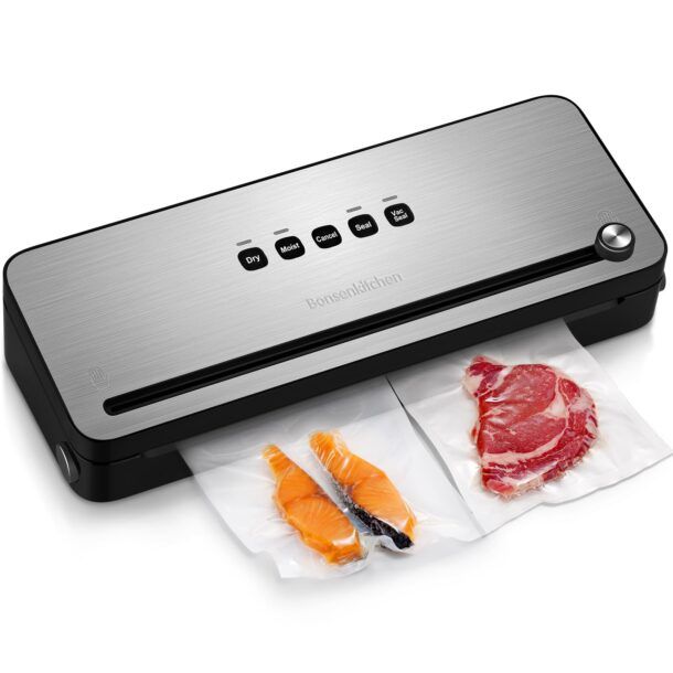 Macchina Sottovuoto Gastroback Design Pro 46011 - Automatica/manuale, Pompa 500 MmHg, Include Rotolo Pellicola 28x600 Cm