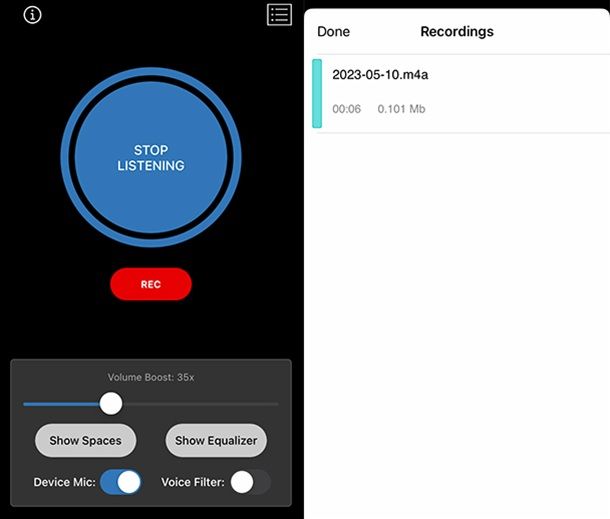 Hear Boost app mobile