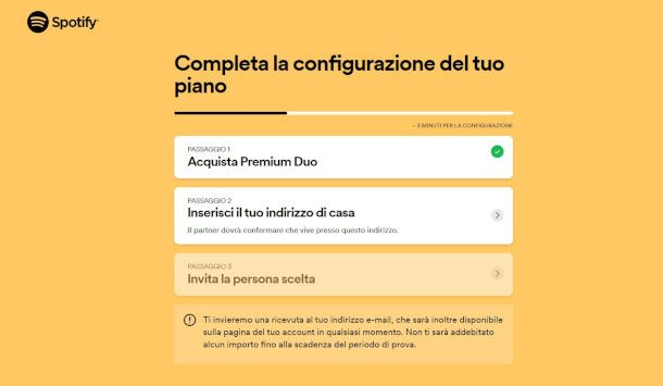 configurazione account Duo